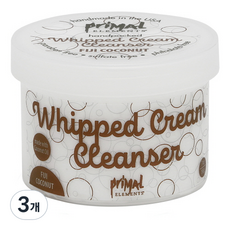 프라이멀엘리먼츠 클렌징 바디크림 피지코코넛, 198g, 3개