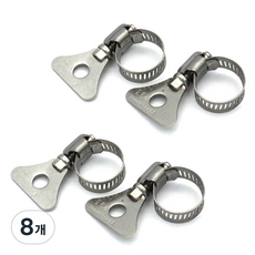 蝴蝶型管束, 8個