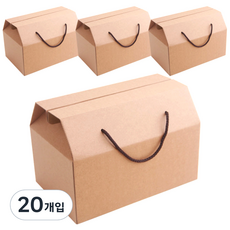 Bom91 繩帶提把多用途手提盒 5號, 混合顏色, 20入