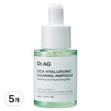닥터에이지 시카 히알루론산 카밍 앰플, 35ml, 5개