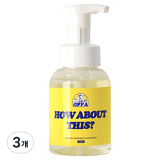 삼정펄프 오피피에이 선데이 모닝 핸드워시, 3개, 300ml