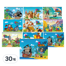FullColors 남아용 동화 스케치북 랜덤 발송, 20매, 30개