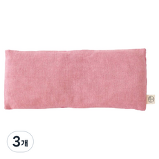 현미온미 다용도 눈 찜질팩 핑크, 3개, 1개입