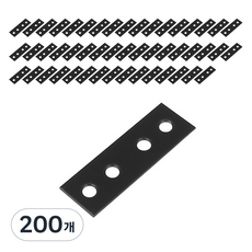모네스페스 10번 일자 평철 블랙, 200개