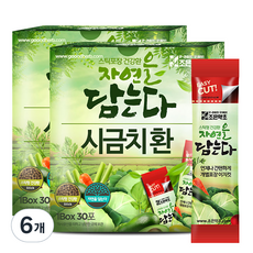 굿허브 조은약초 자연을 담는다 스틱형 시금치환, 90g, 6개