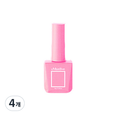 모스티브 반하다 핑크 반시럽 젤네일 쿨컬러, MC-22 라이트핑크, 4개, 12ml