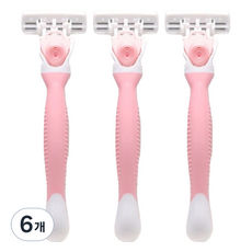 마켓링 여성용 논슬립 면도기 type5 ONE SIZE, 6개, 1개입
