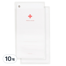 이널 의료기록 카드, 혼합색상, 10개