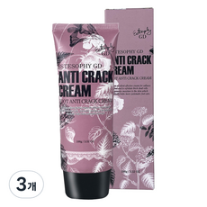 에스테소피 GD 풋 안티 크랙 크림, 3개, 1개입, 100g