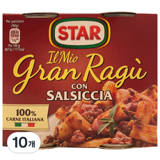 스타 라구소스 소시지 캔, 180g, 10개