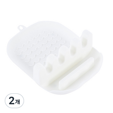 솔룸 주방 조리도구 거치대, 화이트, 2개