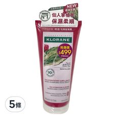 KLORANE 蔻蘿蘭 仙人掌保濕護髮素, 72H長效保濕, 200ml, 5條