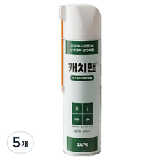 잡스 캐치맨 울트라 에어로솔 살충제, 5개, 500ml