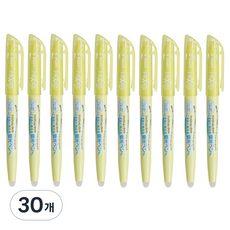 PILOT 百樂 FRIXION 淡色螢光筆, 柔和黃色, 30個