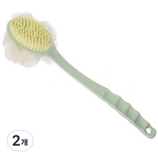 1인 샤워 바디 브러쉬, 그린, 1개입, 2개