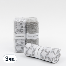 폴인홈 한달에 하나씩 먼슬리 패턴 샤워타월 2종 x 2p 세트, 하이브, 4개입, 3세트