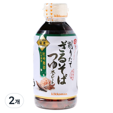 기꼬만 자루소바 쯔유, 300ml, 2개