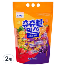 Kino 啾啾球綜合軟糖, 2個, 800g