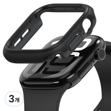 링케 애플워치 오닉스 케이스 46mm, 블랙, 3개