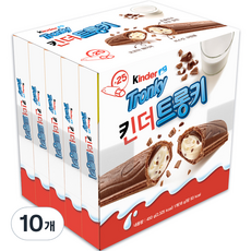 kinder 健達 樂脆棒 5入裝, 10盒, 90g