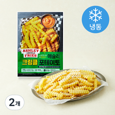 애슐리 크링클 포테이토 (냉동), 740g, 2개