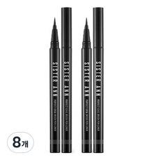 씨스터앤 퍼펙트 엣지 브러쉬 펜 라이너 0.5g, 엣지블랙, 8개