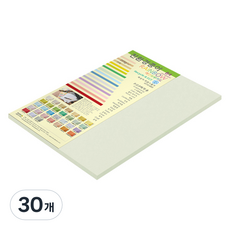 종이문화 두꺼운 양면 레인보우 카드지 No 18 라이트그레이 205g, 30개