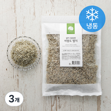 살이 통통한 저염도 멸치 (냉동), 300g, 3개