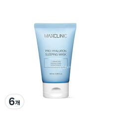 Max Clinic Pro 透明質酸睡眠面膜, 120ml, 6個