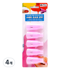 에이부 스마트 쏙오프 네일 클립, 랜덤발송, 4개