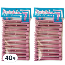 三和美工 彩虹髮捲 7號, 40個