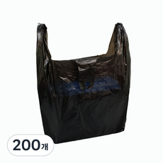 대한잡화점 손잡이 고급 마트봉투 1호 28 x 33 cm, 200개