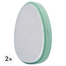 Alice Home 每日腳後跟去角質器 藍綠色, 2個, 1入, 100g