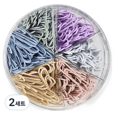 살림온 컬러 클립 50mm 6색 팩, 2세트