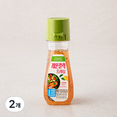풀무원 레몬갈릭 드레싱, 110g, 2개