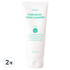 RiRe 淨透泡沫洗面乳 積雪草, 120g, 2條