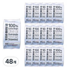 포프리 100% 엑스트라버진으로 구운 올리브 김, 4.5g, 48개