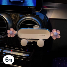 Wellot 車用出風口卡通人物手機平板支架 12 x 4 x 10.5 cm, 6個, I型