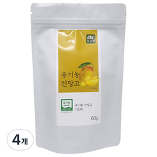 유가원 유기농 건망고, 4개, 60g