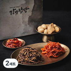 강남밥상 밑반찬 선물세트 1080g, 2세트