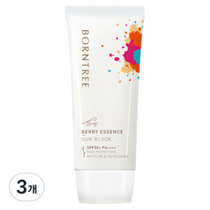 본트리 베리 에센스 선블럭 SPF50+ PA++++, 50ml, 3개
