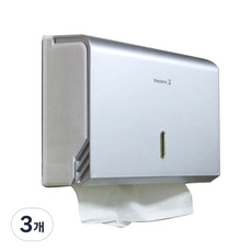 LIVING DUO 經典毛巾架, 銀, 3個