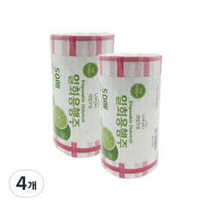 리빙포유 일회용 행주, 50개입, 4개
