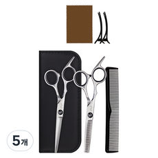 Dailygongam 싹뚝착 美容剪刀組, 銀色, 5個