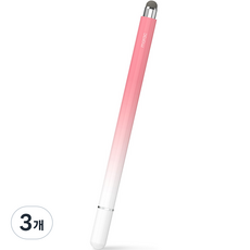 모락 에필로그 정전식 초미세 터치펜 MR-TP-04, 피치, 3개