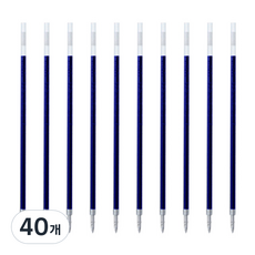 ZEBRA 斑馬牌 4C 0.7mm 圓珠筆替芯, 藍色, 40個