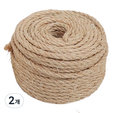 딩동펫 고양이 리페어 스크래쳐 삼줄, 브라운, 2개