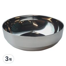 화영 이중턱 냉면기 유광 20cm, 3개