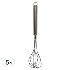 Kitchen House Prime 不鏽鋼打蛋器, 銀色, 5個