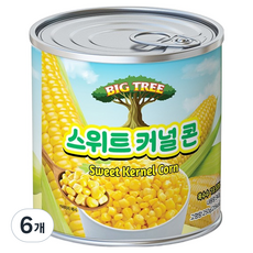 Big Tree 甜玉米粒罐頭, 340g, 6個